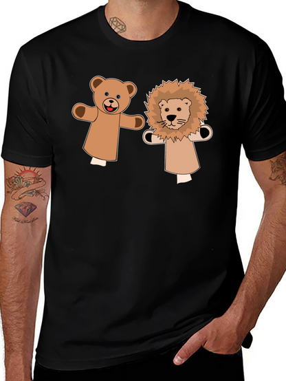 Cute Puppet Pals Graphic Tee