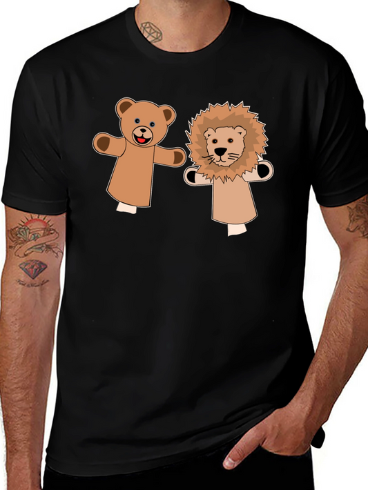 Cute Puppet Pals Graphic Tee