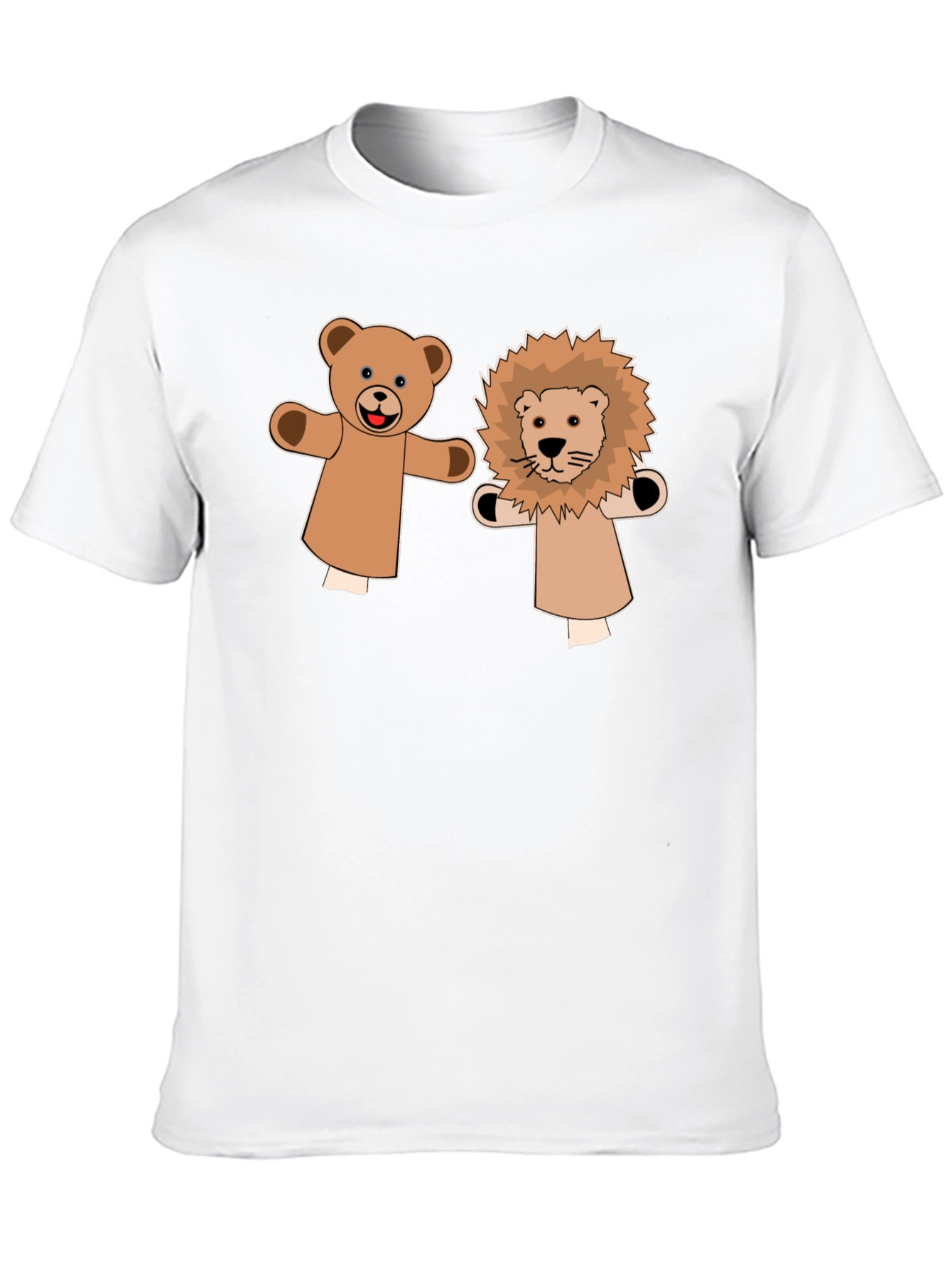 Cute Puppet Pals Graphic Tee