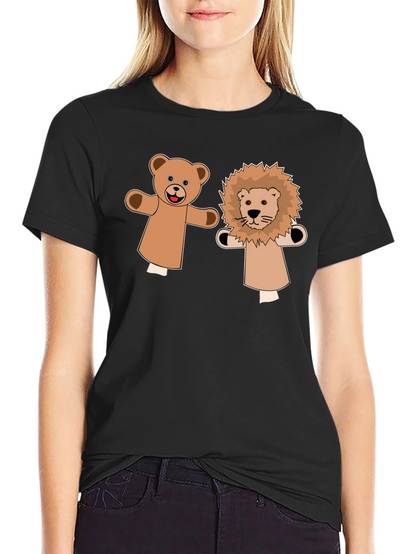 Cute Puppet Pals Graphic Tee