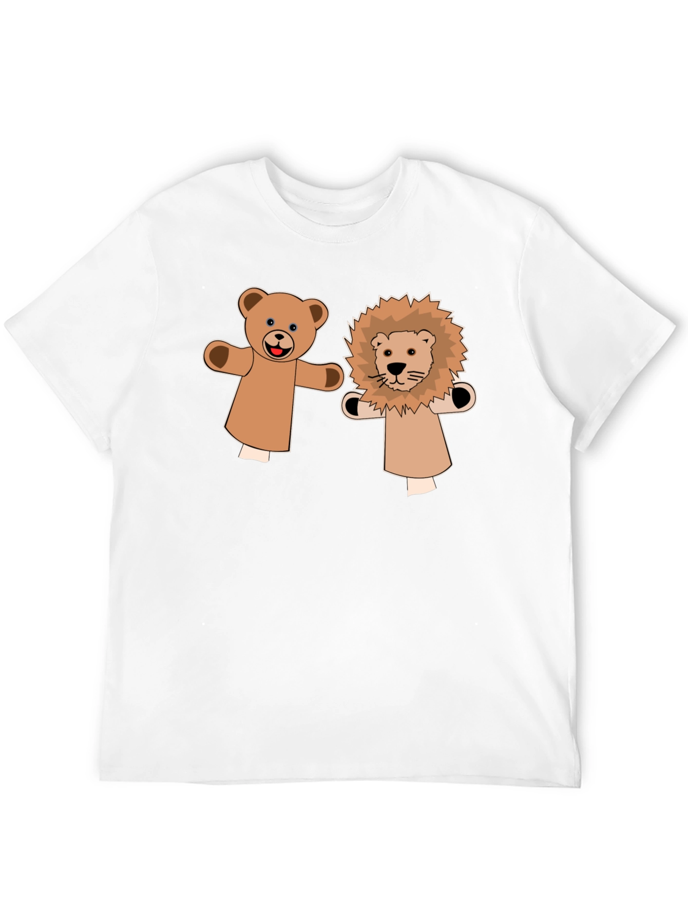 Cute Puppet Pals Graphic Tee