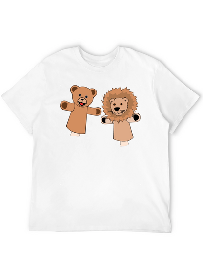 Cute Puppet Pals Graphic Tee