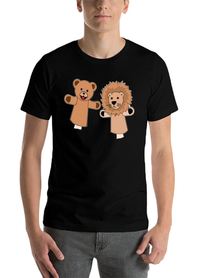 Cute Puppet Pals Graphic Tee