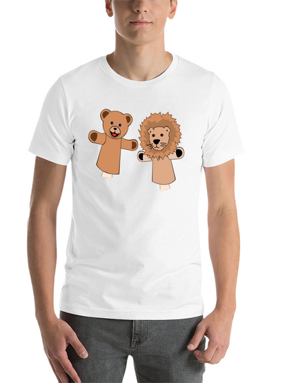 Cute Puppet Pals Graphic Tee