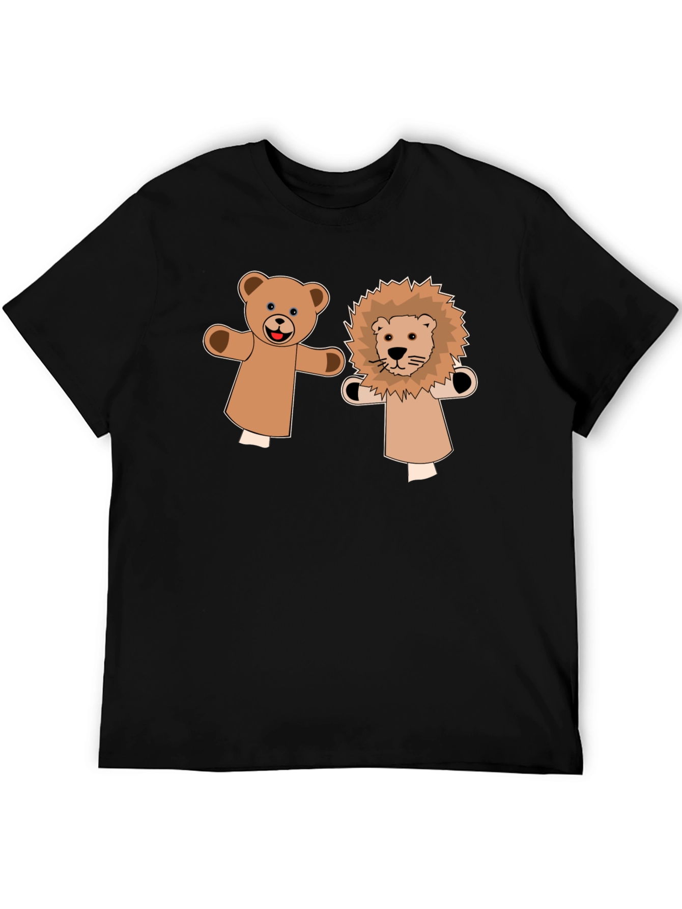 Cute Puppet Pals Graphic Tee