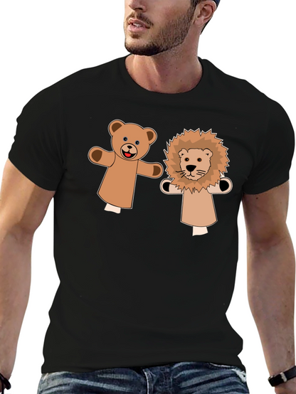 Cute Puppet Pals Graphic Tee