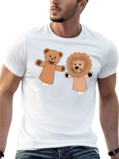 Cute Puppet Pals Graphic Tee