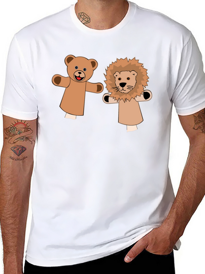 Cute Puppet Pals Graphic Tee