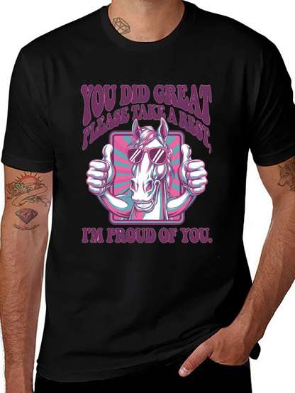You Did Great Horse T-Shirt