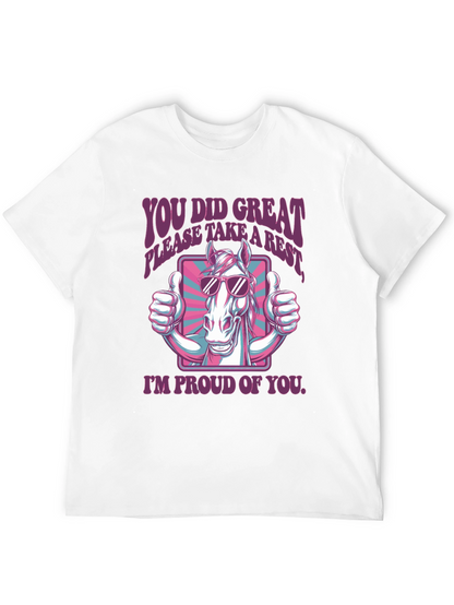 You Did Great Horse T-Shirt