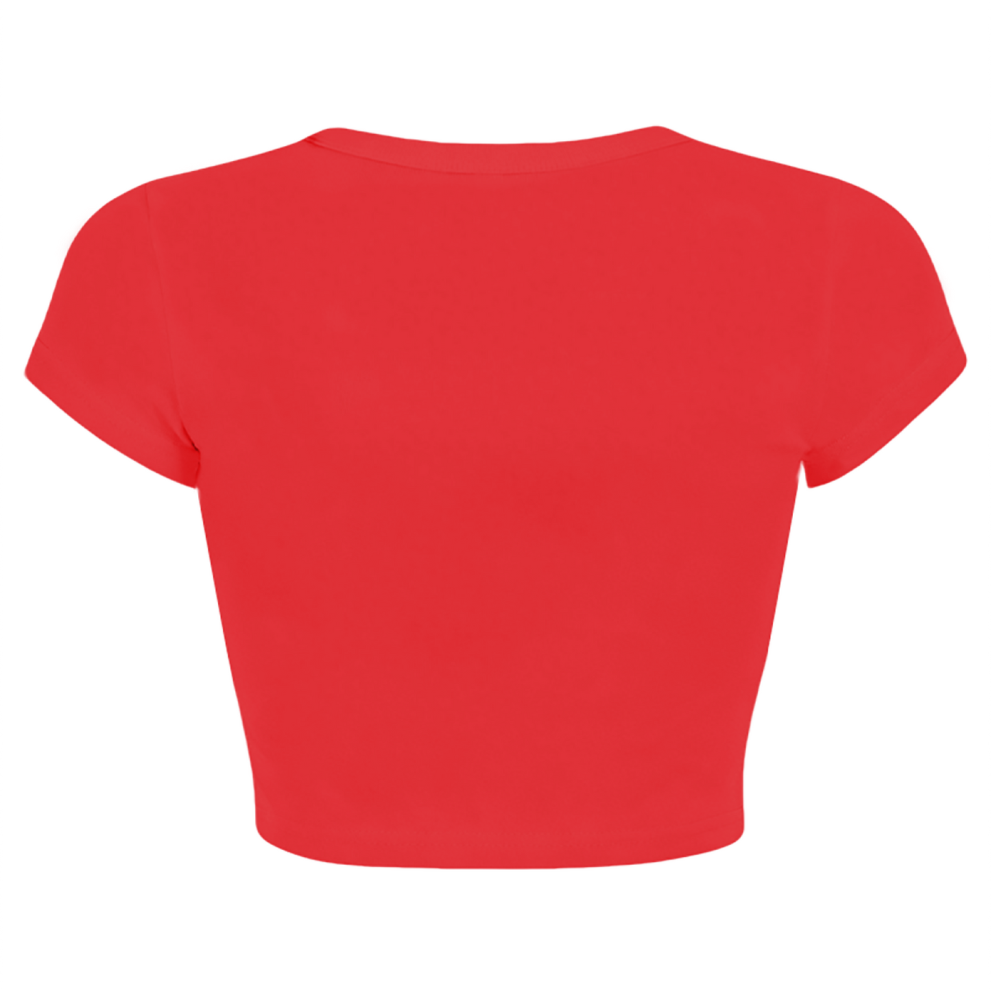 Vintage Distressed NOPE Not Today Red Crop Top ¨C Moody Sassy Statement Tee 9.