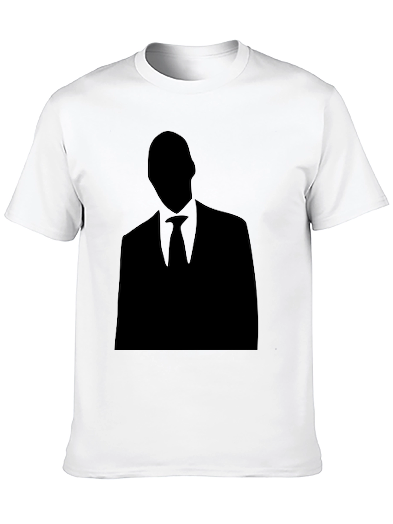 Mens Silhouette Graphic Tee - Black
