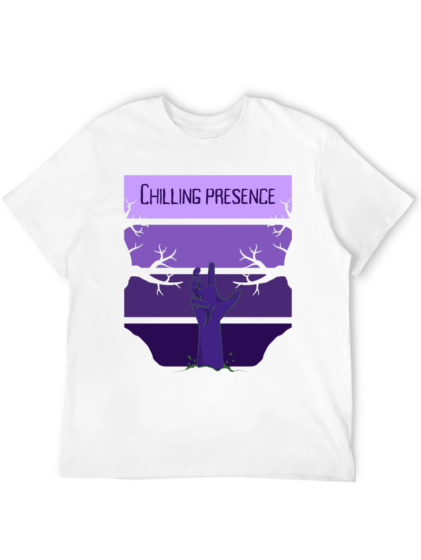 Chilling Presence Graphic T-Shirt