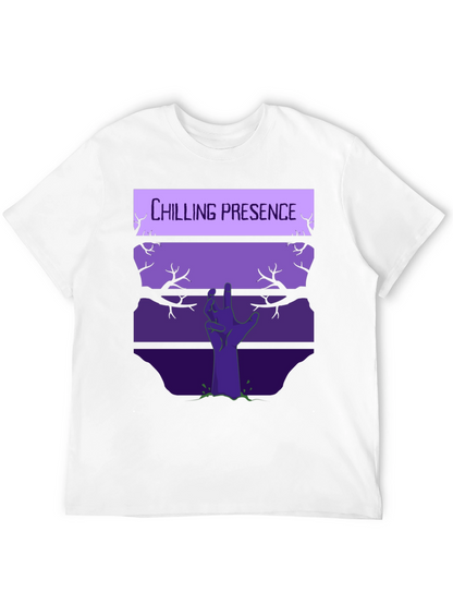 Chilling Presence Graphic T-Shirt