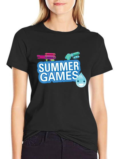 Summer Games Black T-Shirt