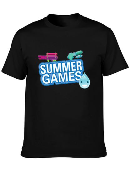 Summer Games Black T-Shirt