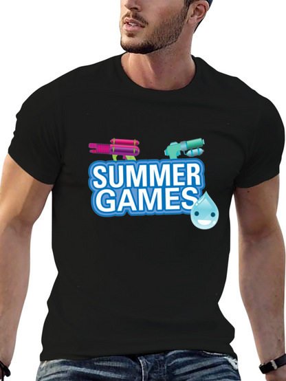 Summer Games Black T-Shirt