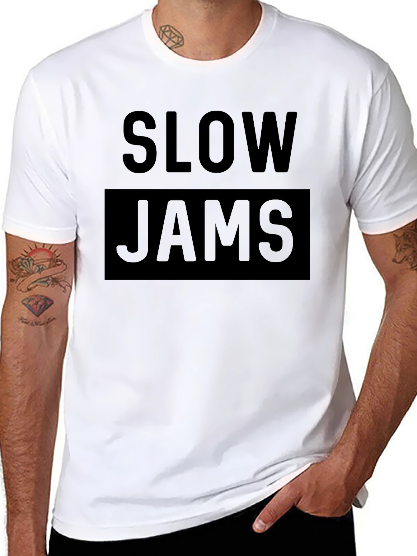 Slow Jams Graphic T-Shirt - Soft Cotton Tee