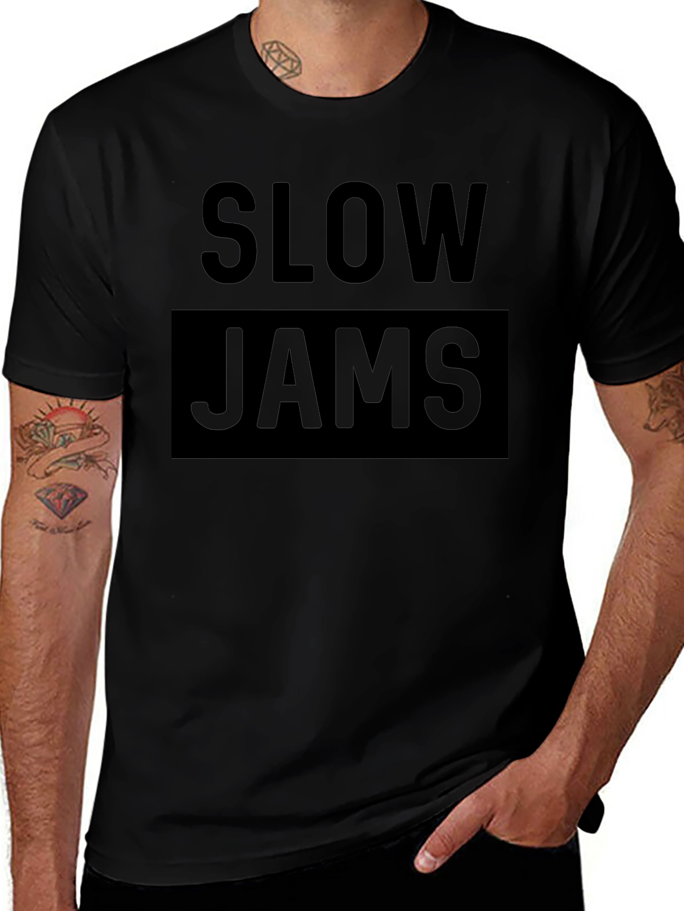 Slow Jams Graphic T-Shirt - Soft Cotton Tee
