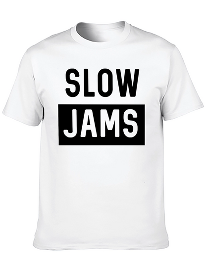 Slow Jams Graphic T-Shirt - Soft Cotton Tee
