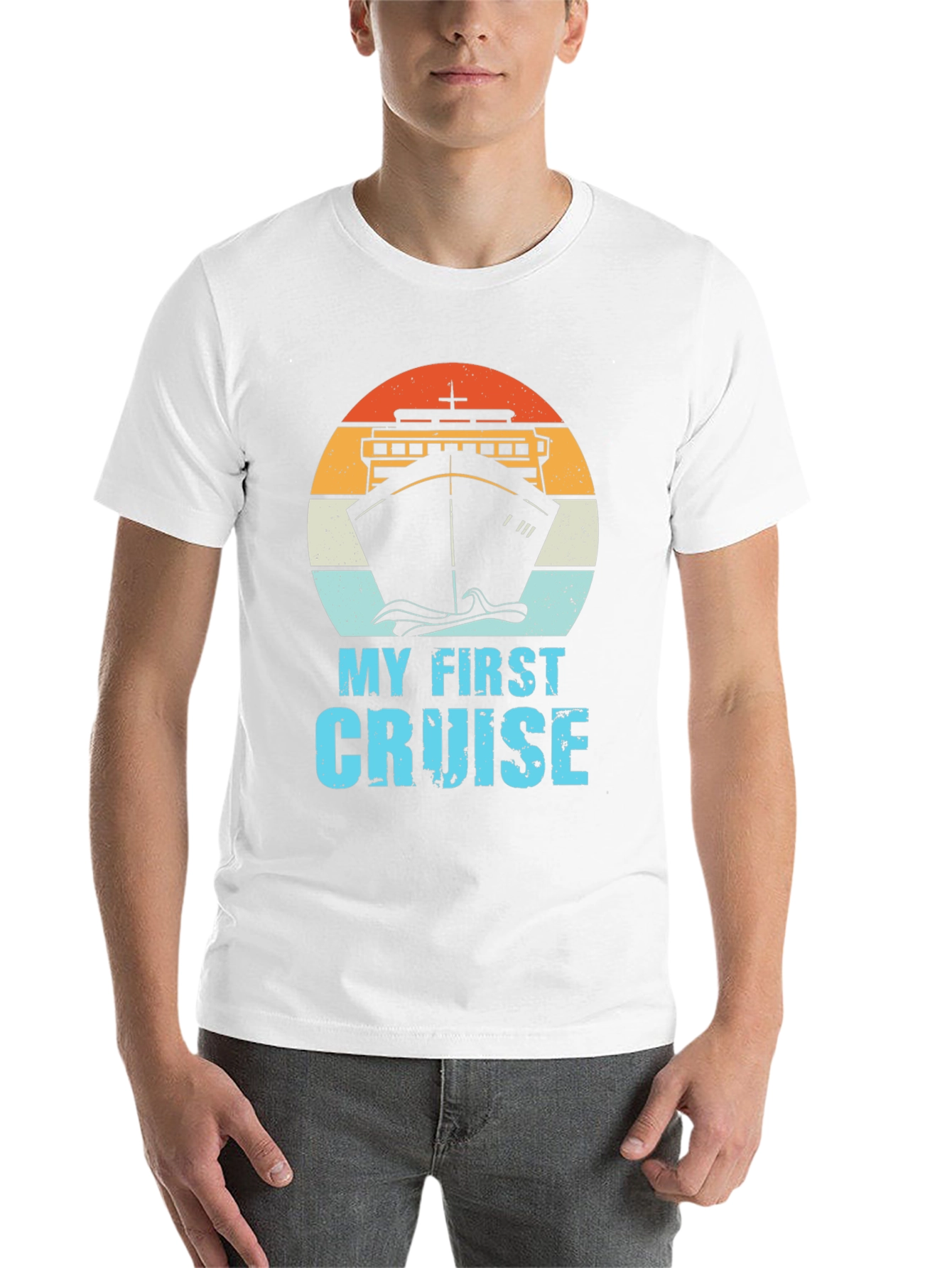 My First Cruise T-Shirt - Nautical Vacation Tee