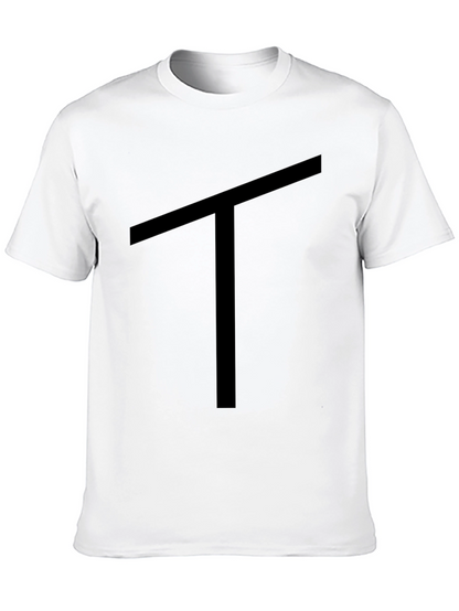 Black T Graphic Tee - Simple & Stylish