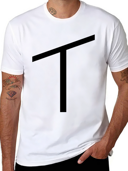 Black T Graphic Tee - Simple & Stylish