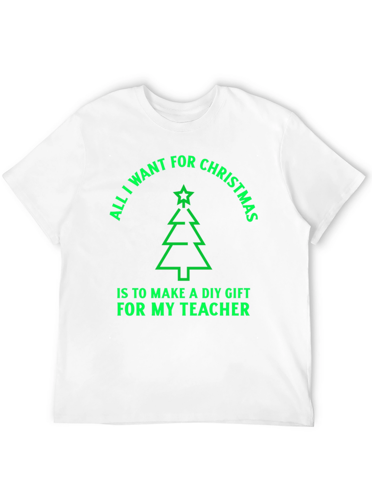 Christmas Teacher DIY Gift T-Shirt