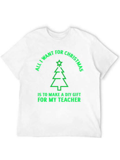 Christmas Teacher DIY Gift T-Shirt