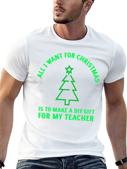 Christmas Teacher DIY Gift T-Shirt