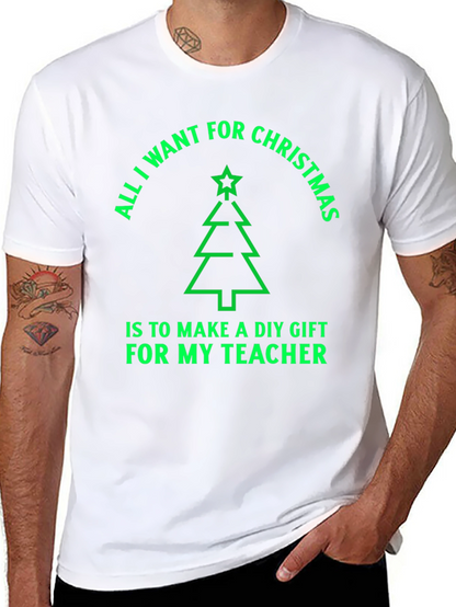 Christmas Teacher DIY Gift T-Shirt