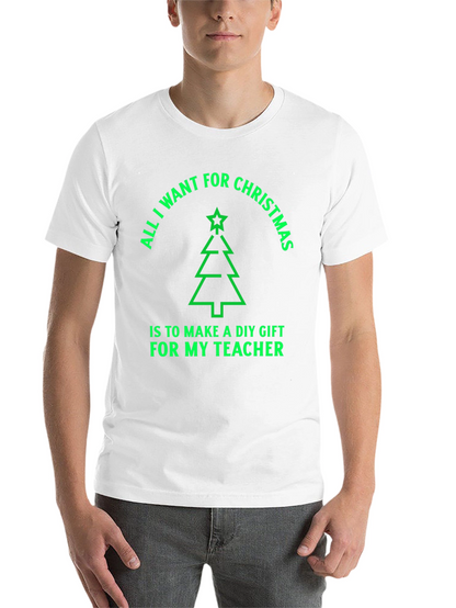 Christmas Teacher DIY Gift T-Shirt