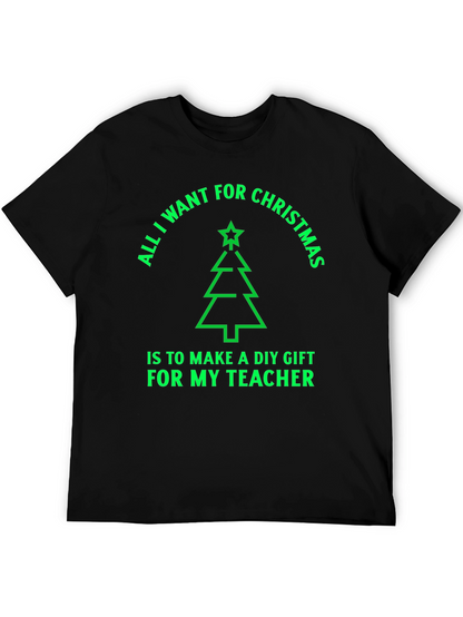 Christmas Teacher DIY Gift T-Shirt
