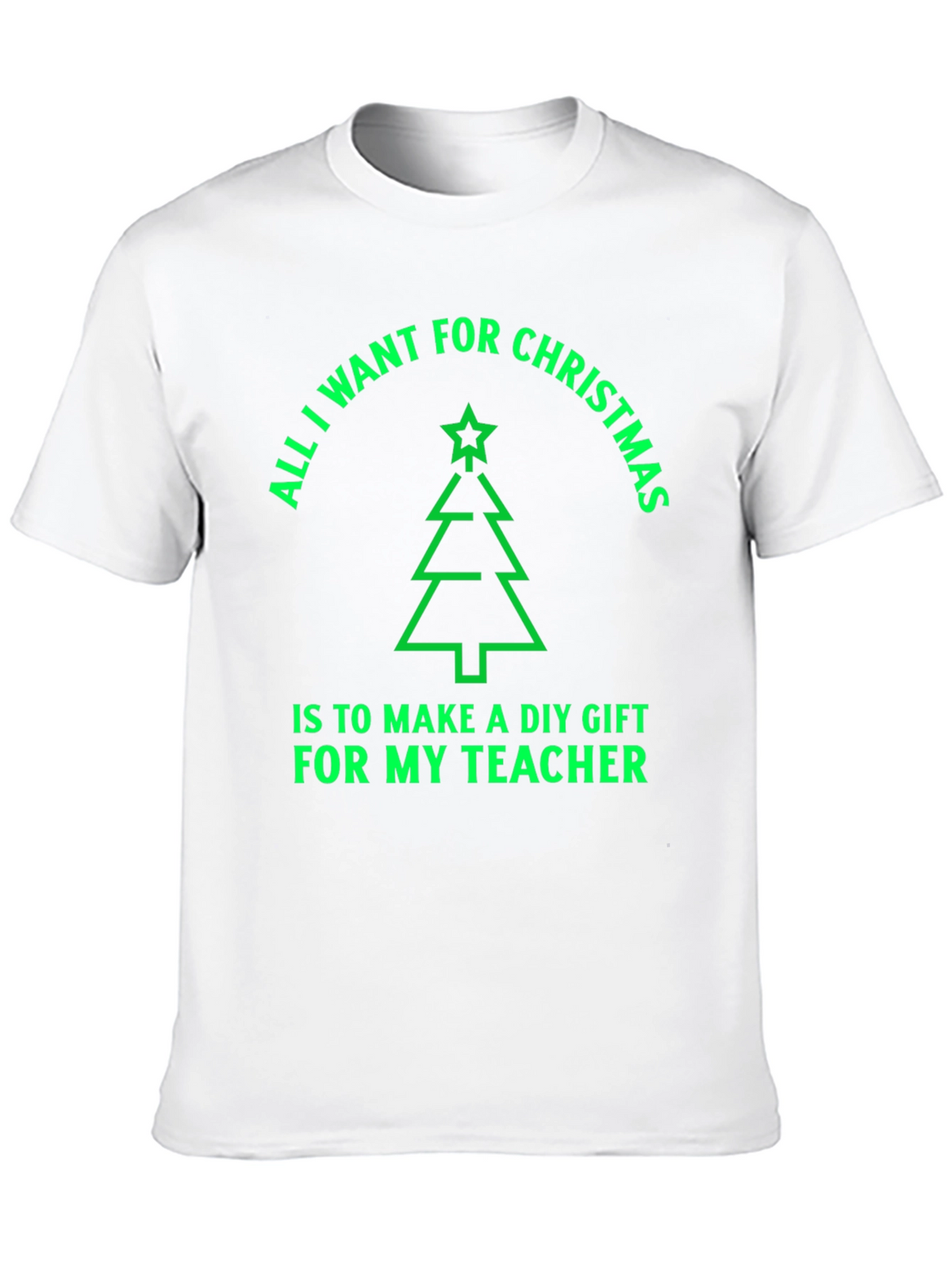Christmas Teacher DIY Gift T-Shirt