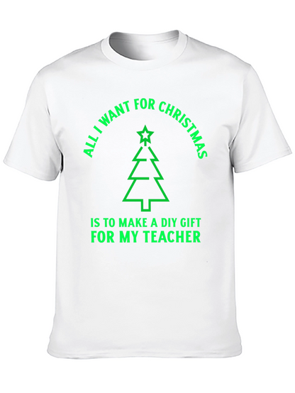 Christmas Teacher DIY Gift T-Shirt