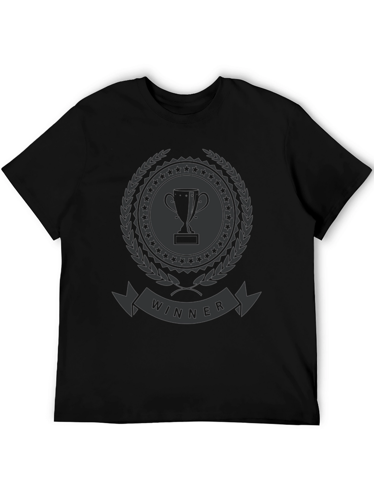 Winner Trophy Graphic T-Shirt - Stylish Champion Tee