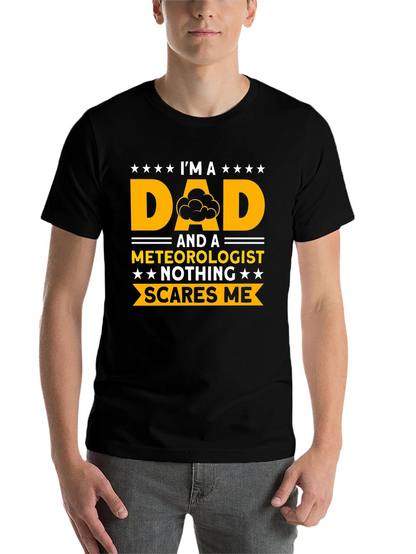 Dad Meteorologist Graphic T-Shirt