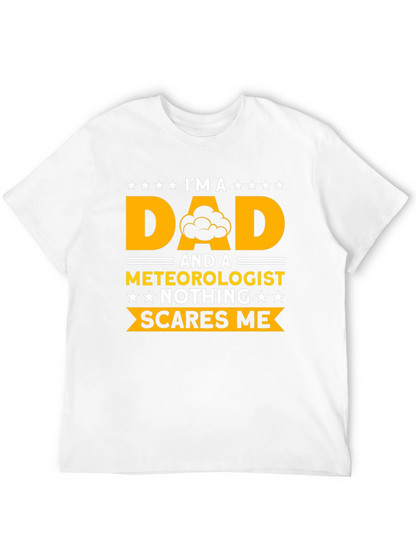 Dad Meteorologist Graphic T-Shirt