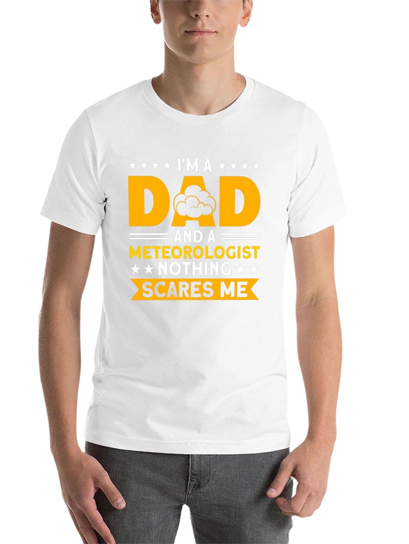 Dad Meteorologist Graphic T-Shirt