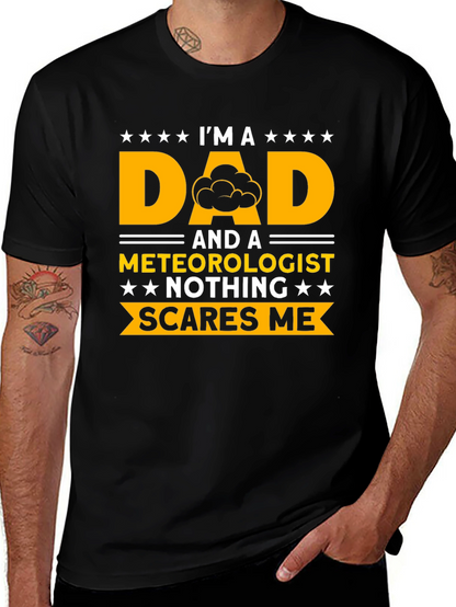 Dad Meteorologist Graphic T-Shirt