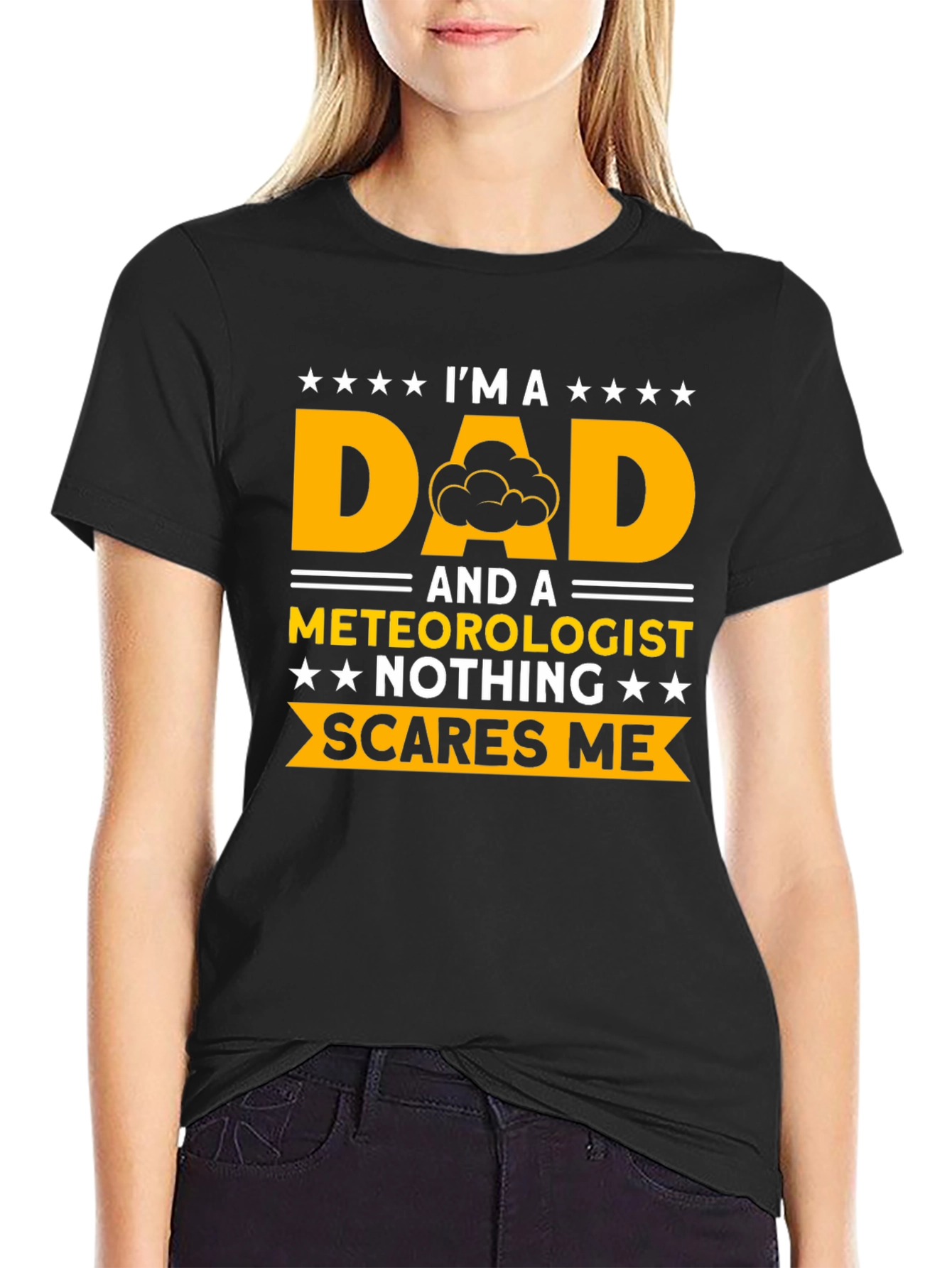 Dad Meteorologist Graphic T-Shirt