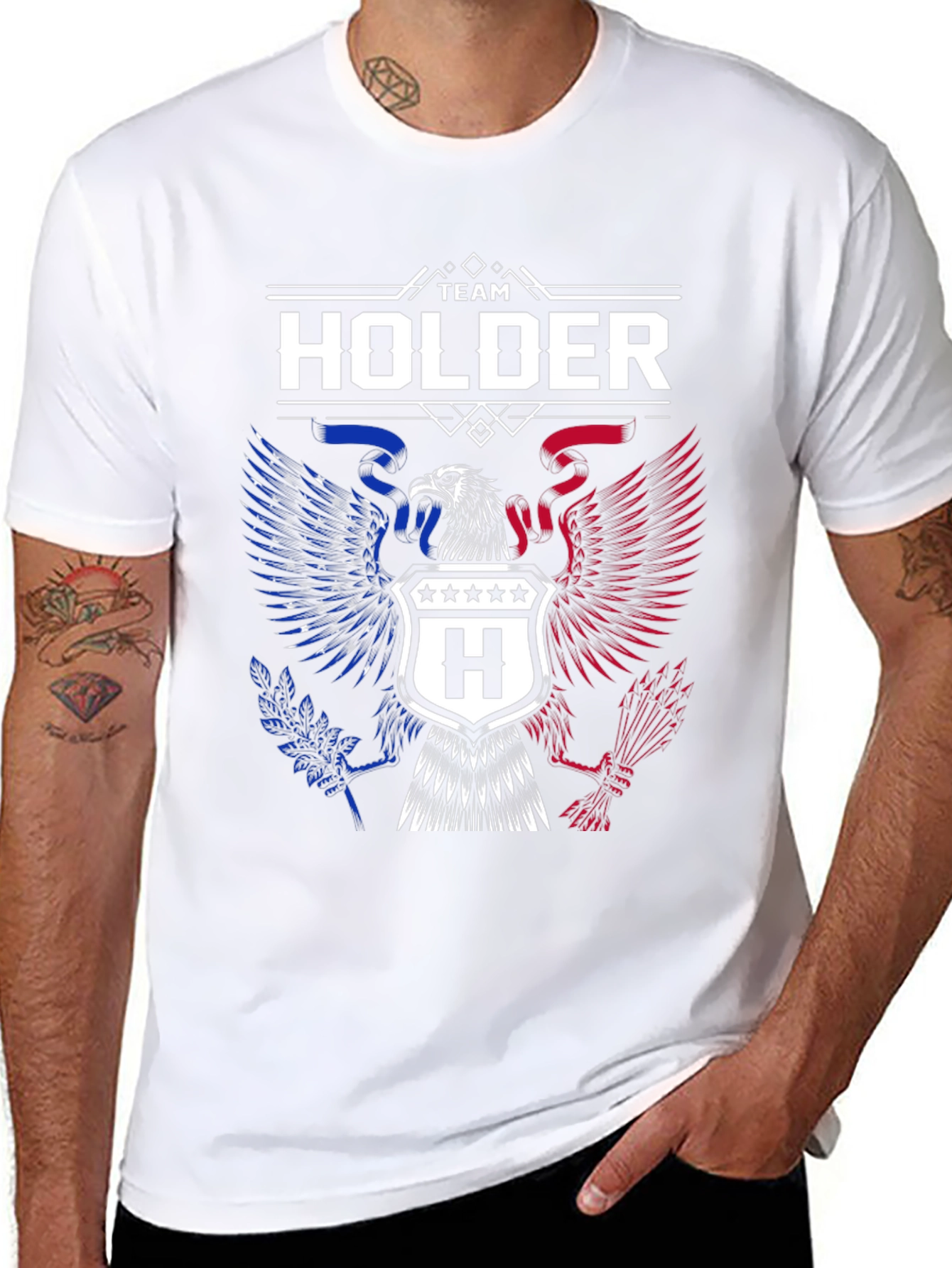 Team Holder Patriotic Eagle T-Shirt