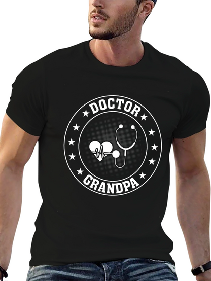 Doctor Grandpa T-Shirt - Medical Grandfather Tee