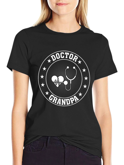 Doctor Grandpa T-Shirt - Medical Grandfather Tee
