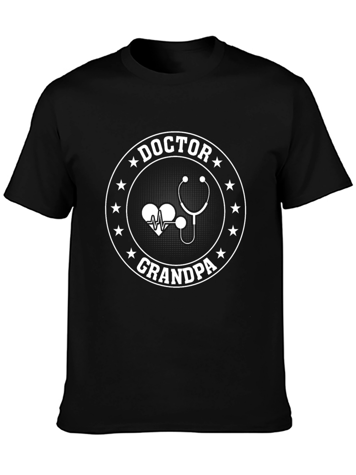 Doctor Grandpa T-Shirt - Medical Grandfather Tee
