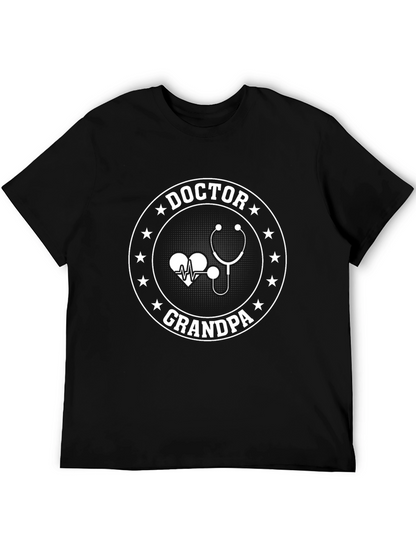 Doctor Grandpa T-Shirt - Medical Grandfather Tee