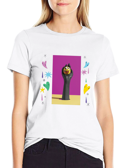 Funky Graphic Tee - Expression Ball Art