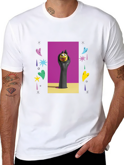 Funky Graphic Tee - Expression Ball Art