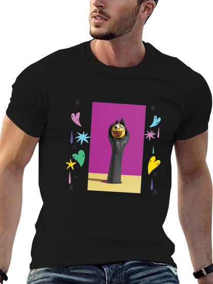 Funky Graphic Tee - Expression Ball Art