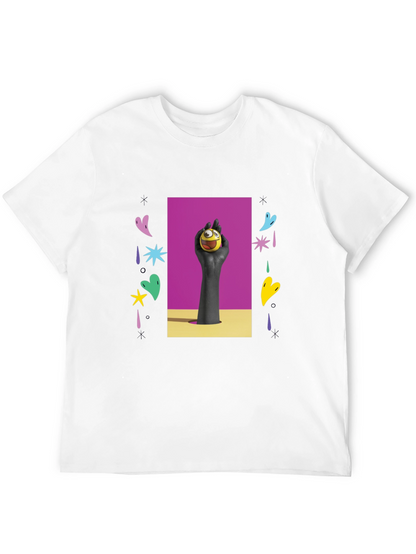 Funky Graphic Tee - Expression Ball Art